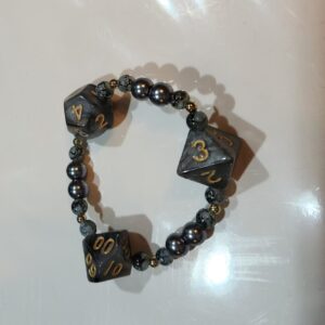 D and D Dice Bracelet