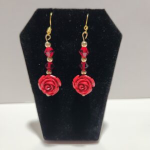 Rose Earrings